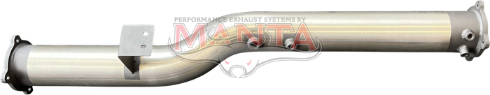 Toyota LandCruiser VDJ76/VDJ79 V8 4.5L TD, 4in Engine Pipe Without Cat, Incl DPF Sensor Ports