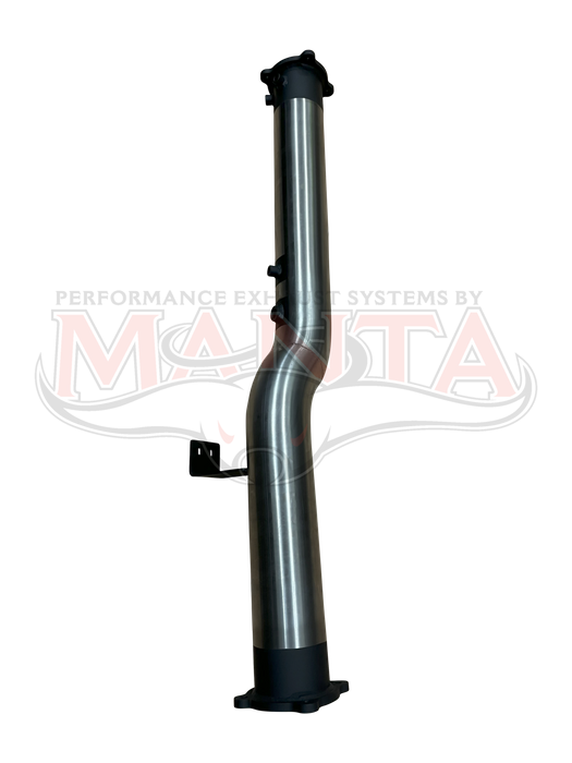 Toyota LandCruiser VDJ76/VDJ79 V8 4.5L TD, 4in Engine Pipe Without Cat, Incl DPF Sensor Ports