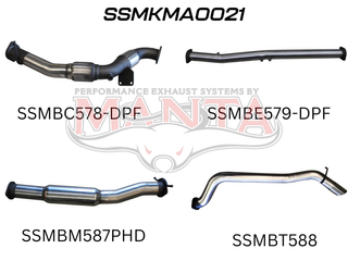 Mazda BT50 DPF 3.2L WITH CAT & HOTDOG