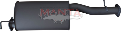 Next Gen T6.2 Ford Ranger / Amarok TDI600 V6 Diesel 3in Centre Muffler