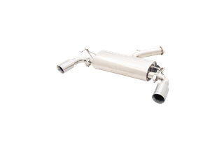 Hyundai i30 N Performance 2.0L 3in Varex Rear Muffler With Tips Non-Polished Stainless Steel
