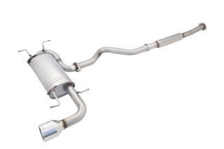 SUBARU IMPREZA HATCH 2.0L 2009-2011 2.5in CAT-BACK SYSTEM WITH SINGLE TIP RAW 409 Stainless