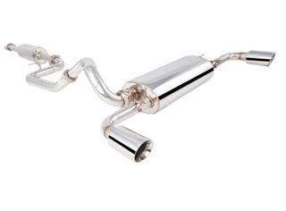 Mazda 3 BL Hatch 2009 - 2014 2.5in Cat-Back System with Dual Size 4in Angle-Cut Tips