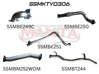 Toyota Landcruiser HDJ79 Ute 3 Turbo Back Without Muffler