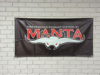 Manta workshop banner 1.5m x 0.75m