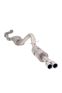 FG Falcon XR6 Turbo 3.5in Center and Rear Raw 409 Stainless Cat-Back System (Fits Xforce cat only)