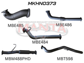 Holden Commodore COLORADO RC 3.0L 08 - 10 LWB WITHOUT CAT & WITH HOTDOG