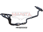Suzuki Jimny SWB 1.5L Petrol, 2 1/2in Full System, Centre Hotdog & Rear Muffler