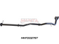 Ford Next Gen T6.2 Ranger V6 3in DPF Back Without Mufflers, Twin Tip Side Exit