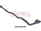 Ford Next Gen T6.2 Ranger V6 3in DPF Back Without Mufflers, Twin Tip Side Exit
