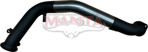Toyota Landcruiser 300 Series V6 3in Turbo Back Dump Pipe With Sensors And No Cat