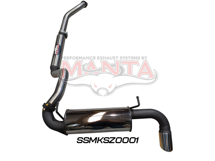 Suzuki Jimny SWB 1.5L Petrol, 2 1/2in Catback With Centre Hotdog & Sports Rear Muffler