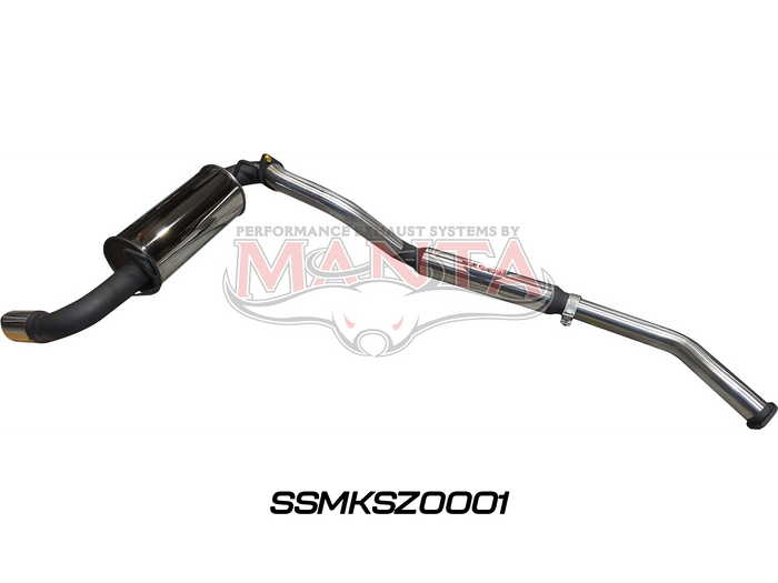 Suzuki Jimny SWB 1.5L Petrol, 2 1/2in Catback With Centre Hotdog & Sports Rear Muffler