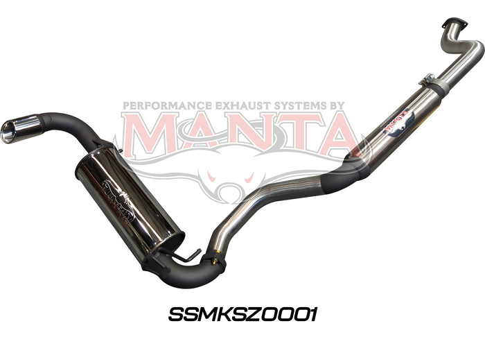 Suzuki Jimny SWB 1.5L Petrol, 2 1/2in Catback With Centre Hotdog & Sports Rear Muffler
