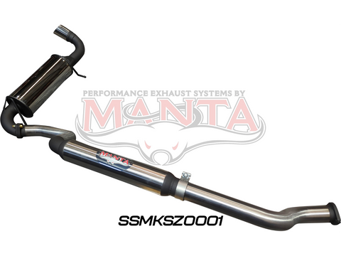 Suzuki Jimny SWB 1.5L Petrol, 2 1/2in Catback With Centre Hotdog & Sports Rear Muffler