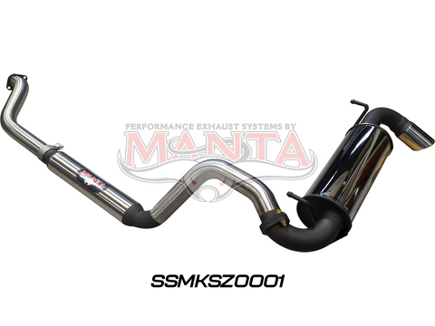 Suzuki Jimny SWB 1.5L Petrol, 2 1/2in Catback With Centre Hotdog & Sports Rear Muffler