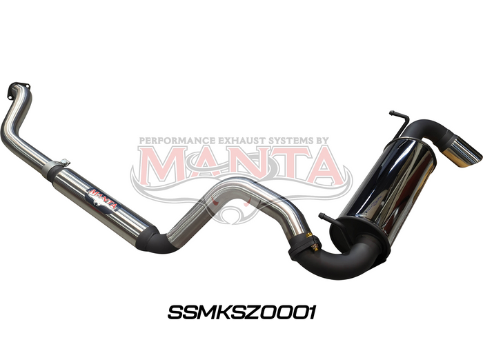 Suzuki Jimny SWB 1.5L Petrol, 2 1/2in Catback With Centre Hotdog & Sports Rear Muffler