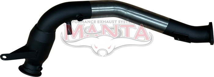 Toyota Landcruiser 300 Series V6 3in Turbo Back Dump Pipe With Cat And Sensors