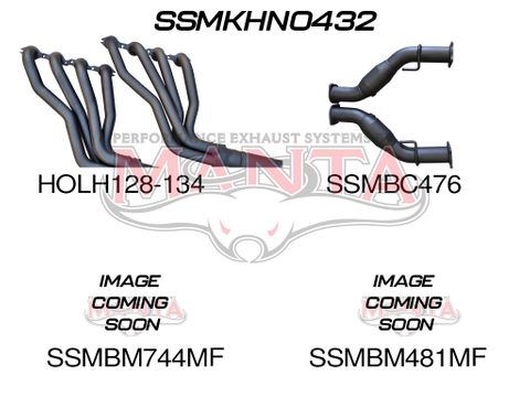 WM Statesman Caprice 3in With 1 3/4 in Extractors Muffler/Muffler