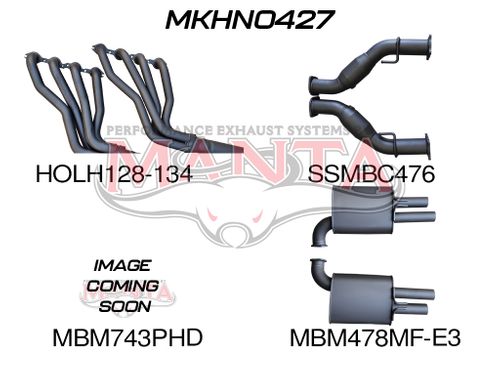 HSV VE E3 Sedan Wagon 3in With 1 3/4 in Extractors Hotdog/Muffler