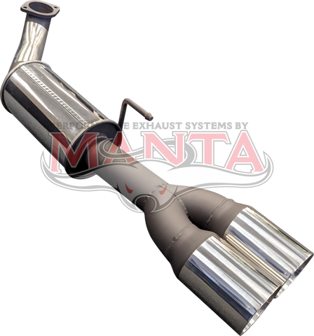 SILVERADO 1500 V8 6.2L 3in LH REAR MUFFLER WITH TWIN TIP