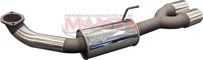 SILVERADO 1500 V8 6.2L 3in LH REAR MUFFLER WITH TWIN TIP