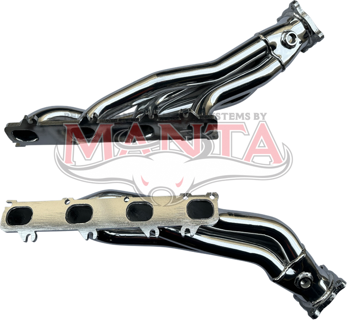 RAM 1500 V8 HEMI 1 3/4in Extractors with 3in outlets - Ceramic Coated (Silver)