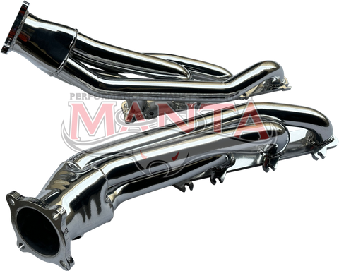 RAM 1500 V8 HEMI 1 3/4in Extractors with 3in outlets - Ceramic Coated (Silver)
