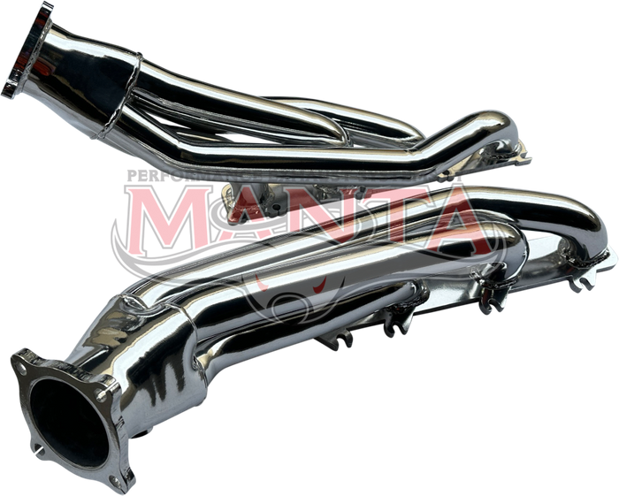 RAM 1500 V8 HEMI 1 3/4in Extractors with 3in outlets - Ceramic Coated (Silver)