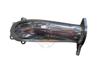 Holden Colorado/Rodeo Ute Turbo Diesel 3in Dump Pipe From Turbo Face CERAMIC COATED