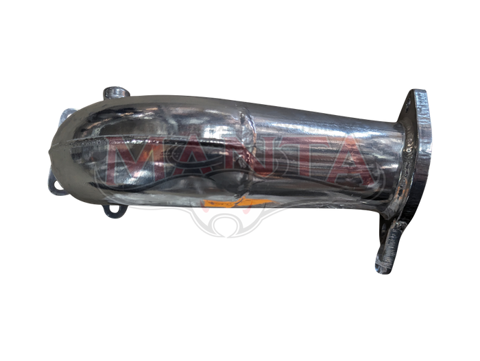 Holden Colorado/Rodeo Ute Turbo Diesel 3in Dump Pipe From Turbo Face CERAMIC COATED