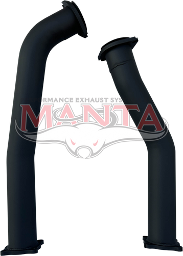 BA BF FG V8 Twin 3in High Flow Race Pipes