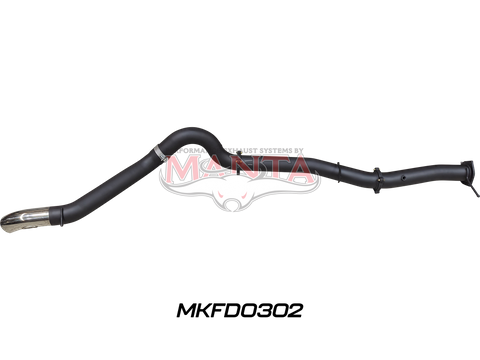 Ford Next Gen T6.2 Everest V6 4in DPF Back Without Centre Muffler