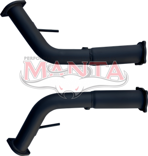 VE/VF V8 3.5in Race Pipes, Suit Pacemaker 2in PH5385 Extractors To 3" Di Filippo System