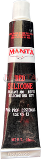 Manta Red Seal Silicone Gasket Sealant -15G Tube