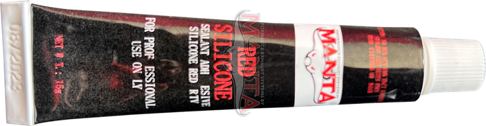 Manta Red Seal Silicone Gasket Sealant -15G Tube