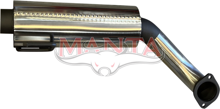Silverado 1500 V8 6.2L 3in LH Rear Muffler With Stub To Suit Tray Or Canopy