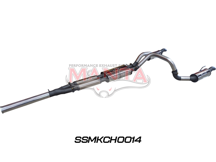 Chevrolet Silverado 1500 ZR2 6.2L V8 Cat Back Exhaust System with Centre & Rear Muffler