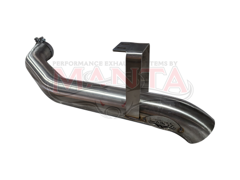 Toyota LandCruiser VDJ79 V8 Single & Dual Cab, Superior 4" Tail Pipe
