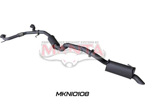 Nissan Patrol Y62 V8 5.6L Wagon 3in Catback With Medium Muffler