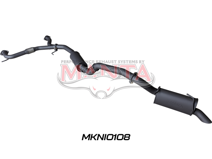 Nissan Patrol Y62 V8 5.6L Wagon 3in Catback With Medium Muffler