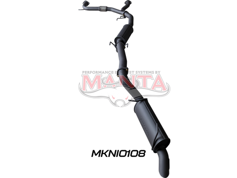 Nissan Patrol Y62 V8 5.6L Wagon 3in Catback With Medium Muffler