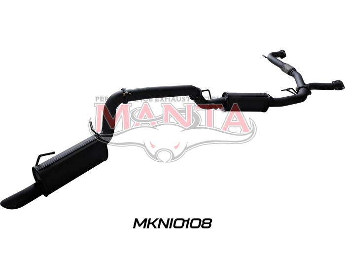 Nissan Patrol Y62 V8 5.6L Wagon 3in Catback With Medium Muffler