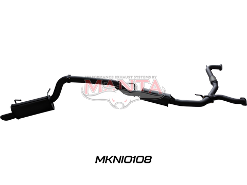 Nissan Patrol Y62 V8 5.6L Wagon 3in Catback With Medium Muffler