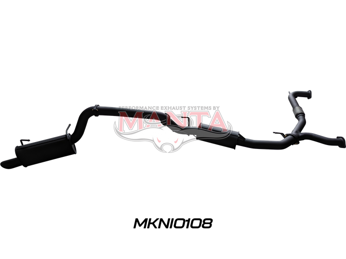 Nissan Patrol Y62 V8 5.6L Wagon 3in Catback With Medium Muffler