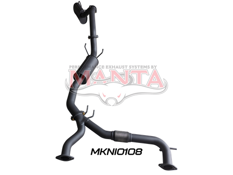 Nissan Patrol Y62 V8 5.6L Wagon 3in Catback With Medium Muffler