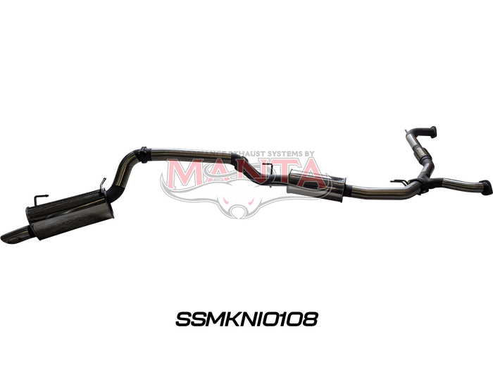Nissan Patrol Y62 V8 5.6L Wagon 3in Catback With Medium Muffler