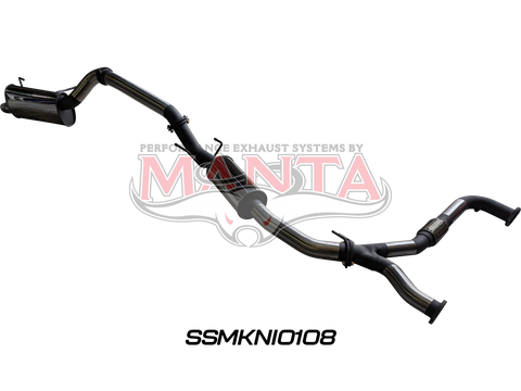 Nissan Patrol Y62 V8 5.6L Wagon 3in Catback With Medium Muffler