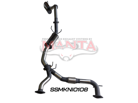 Nissan Patrol Y62 V8 5.6L Wagon 3in Catback With Medium Muffler