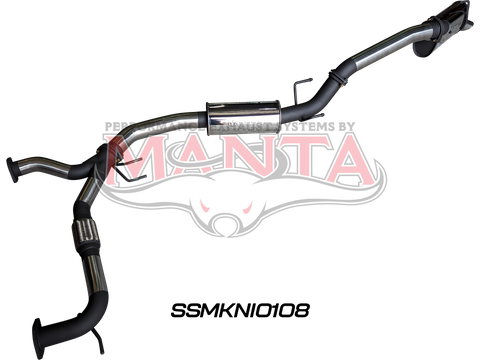 Nissan Patrol Y62 V8 5.6L Wagon 3in Catback With Medium Muffler